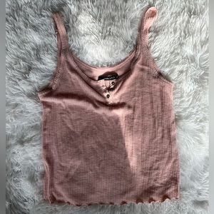 Light pink A&F tank
